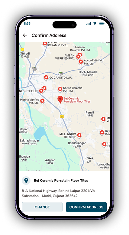 Tiles Drop interface